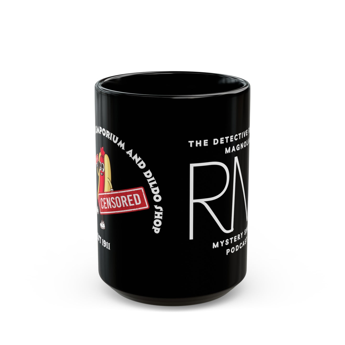 Mr. Glizzy's Black Mug (11oz, 15oz)