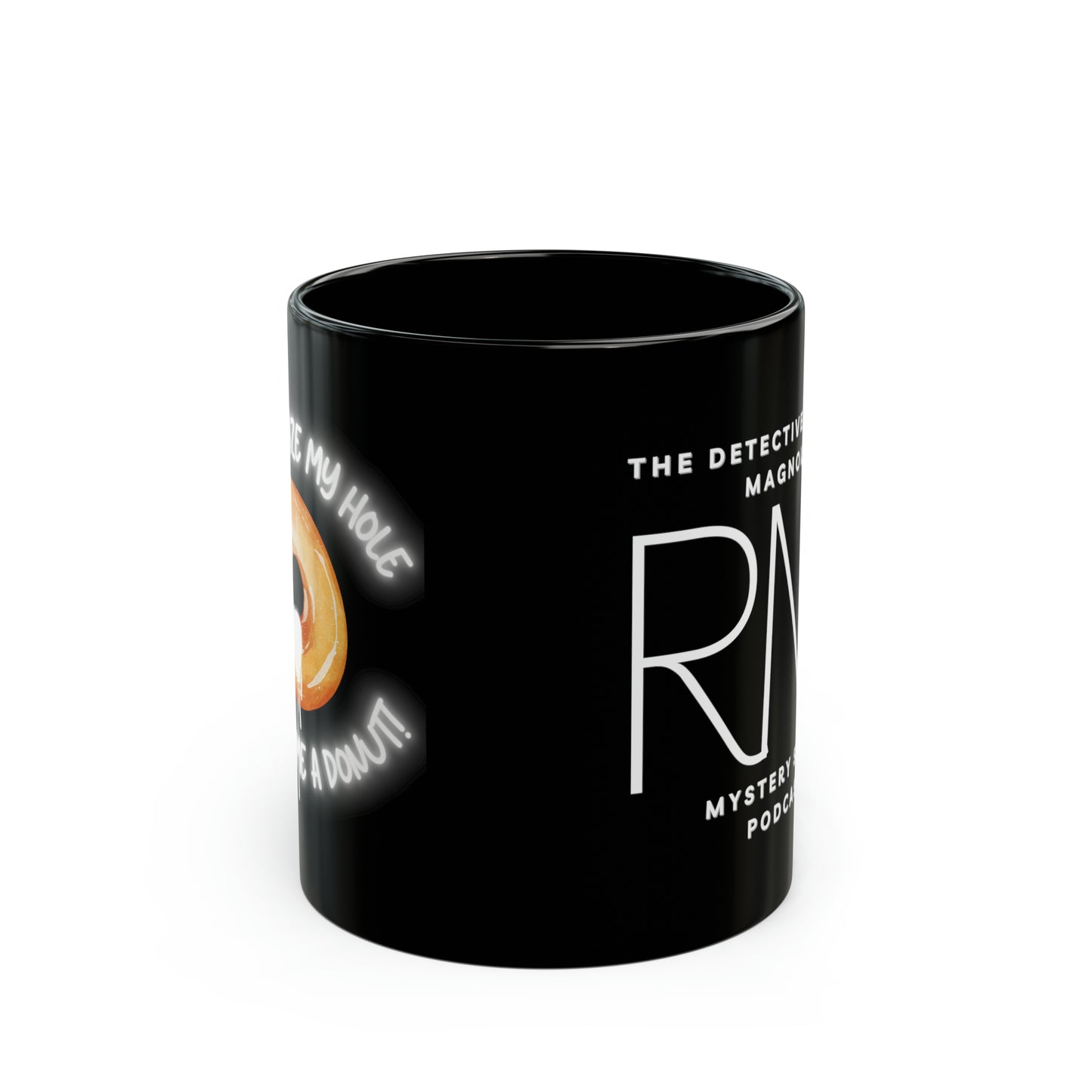 Donut Black Mug (11oz, 15oz)